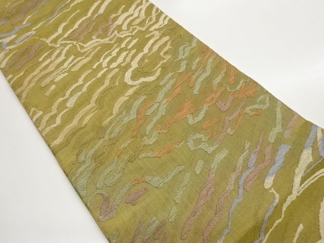 JAPANESE FUKURO OBI / WOVEN ABSTRACT